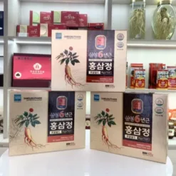 Jeong Royal Gold Samsung 6-year-old red ginseng extract - box of 2 bottles 250gr